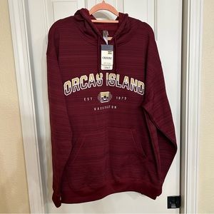 NWT Ouray Hooded Sweatshirt “Orcas Island” Size L (S01)